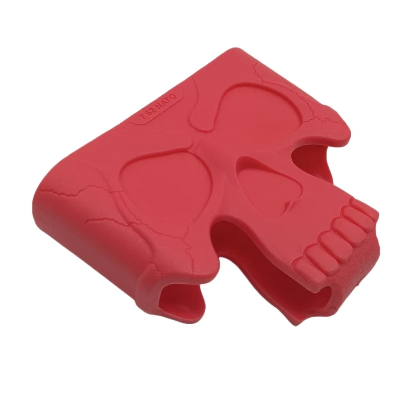 5.56 7.62 Skull Rubber Magazine Assist Cage Loop Pouch Mag Fast Tactical Pull For M4 AK AR15 Hunting Shooting Airsoft Accessory