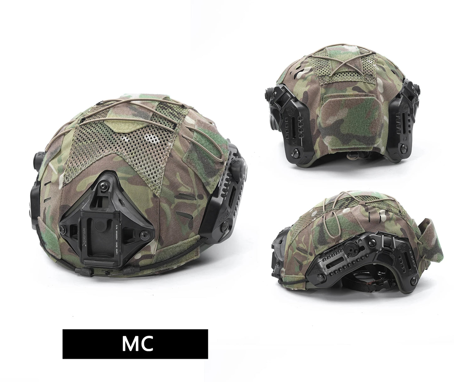 Mtek Helmet Cover Mesh Tactical Equipment Airsoft Hunt Accessory Tactical Helmet Protective Gear Outdoor Wargame Hunting