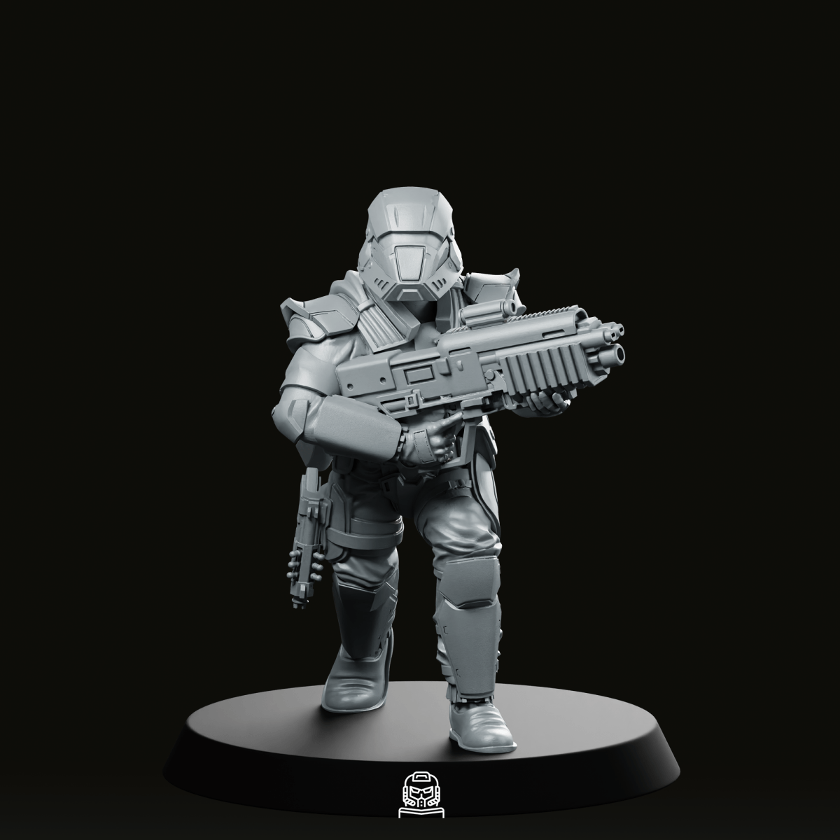 Democracy Trooper Hell Bloodhounder 4 Miniature