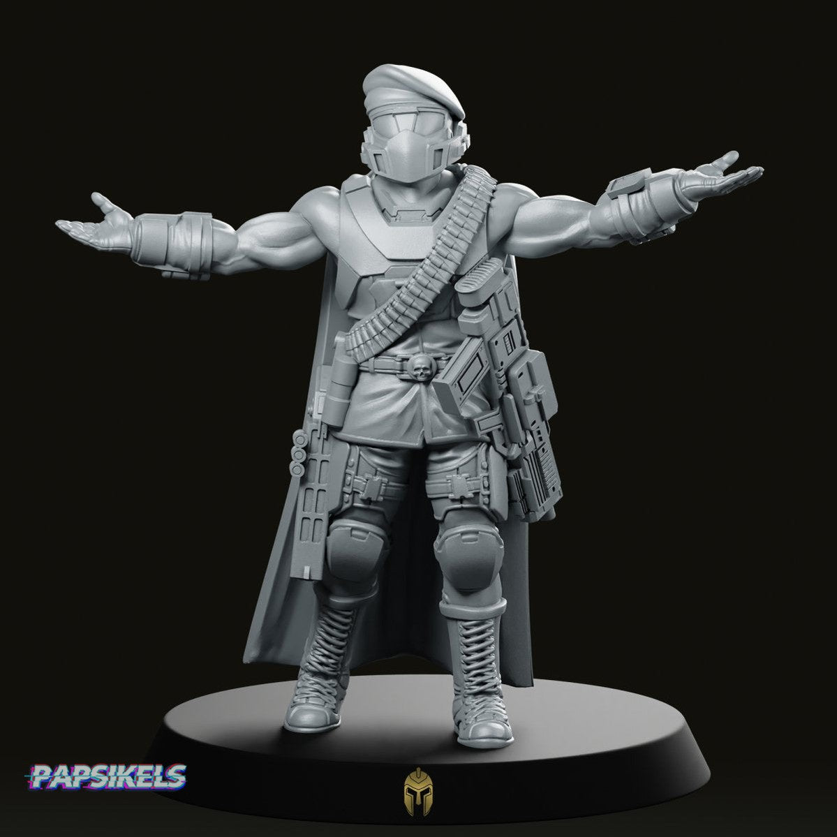Democracy Trooper Hellhunter A3 Miniature