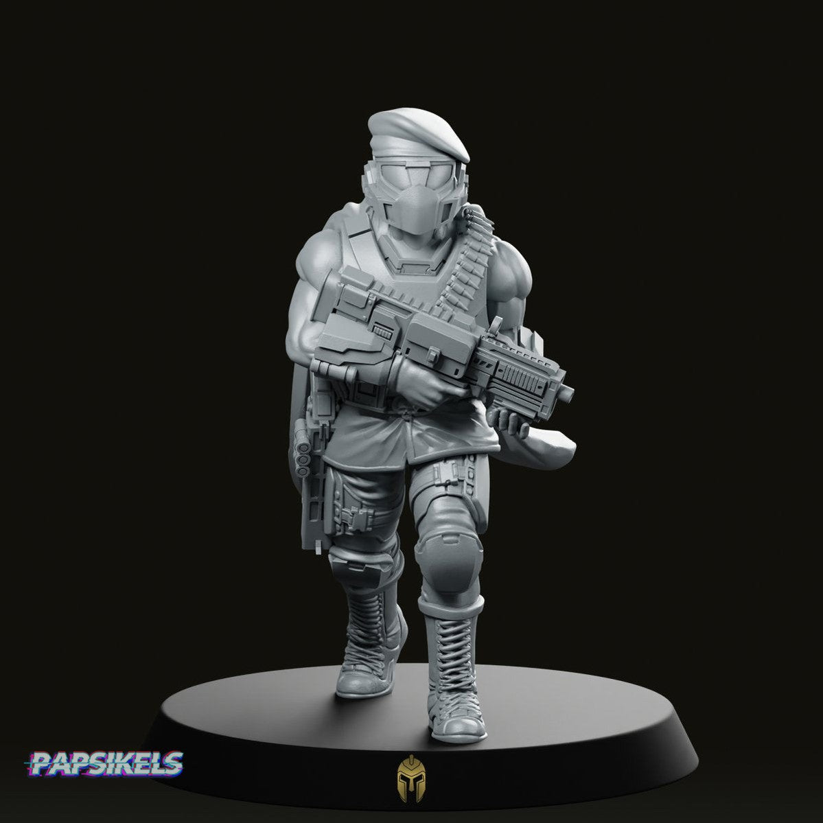 Democracy Trooper Hellhunter A4 Miniature