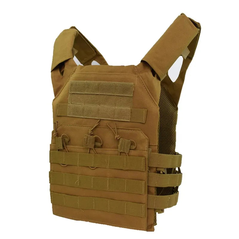 Nylon Tactical Vest Body Armor Hunting Carrier Airsoft Accessories Combat MOLLE Camo Military Army Vest CS Game Jungle Equipment