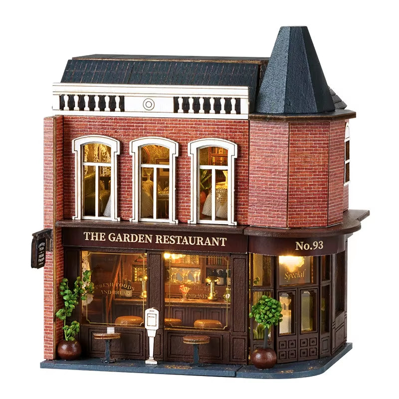 Cosyville D-016 | The Garden Restaurant Dollhouse