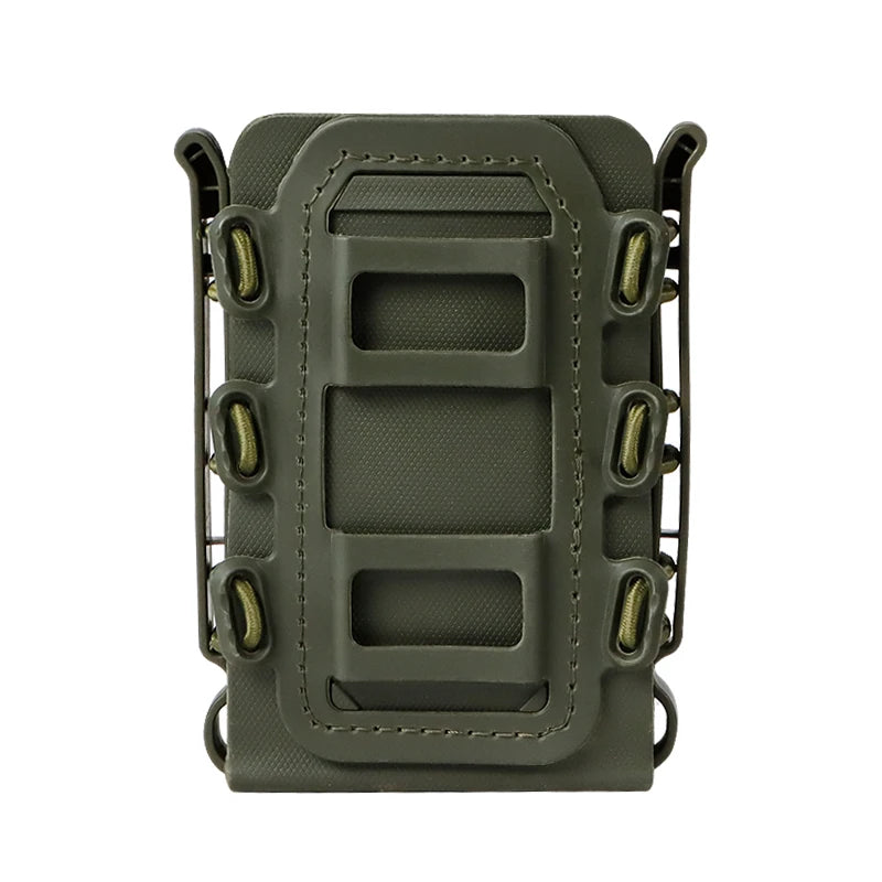 Tactical 5.56 Scorpion Soft Shell Magazine Pouch, 9mm Belt Holster, MOLLE Accessories, 7.62 Rifle Case, Glock 17 Pistol Holster