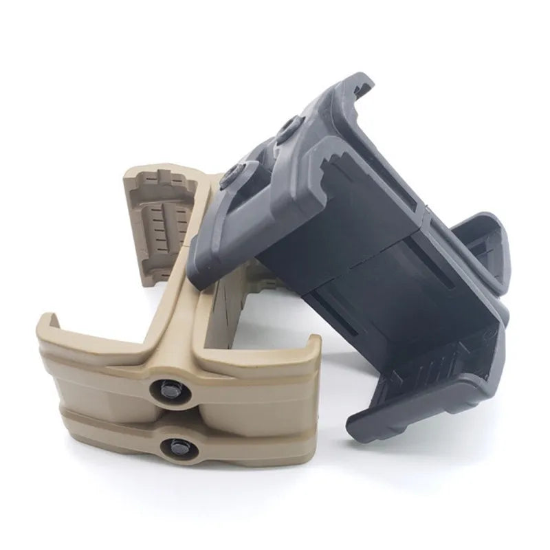 New Dual Magazine Multifunction Coupler Polyester Clip Pouch AR15 M4 MAG59 Outdoor Coupler Clamp Parallel Link Hunting Gear