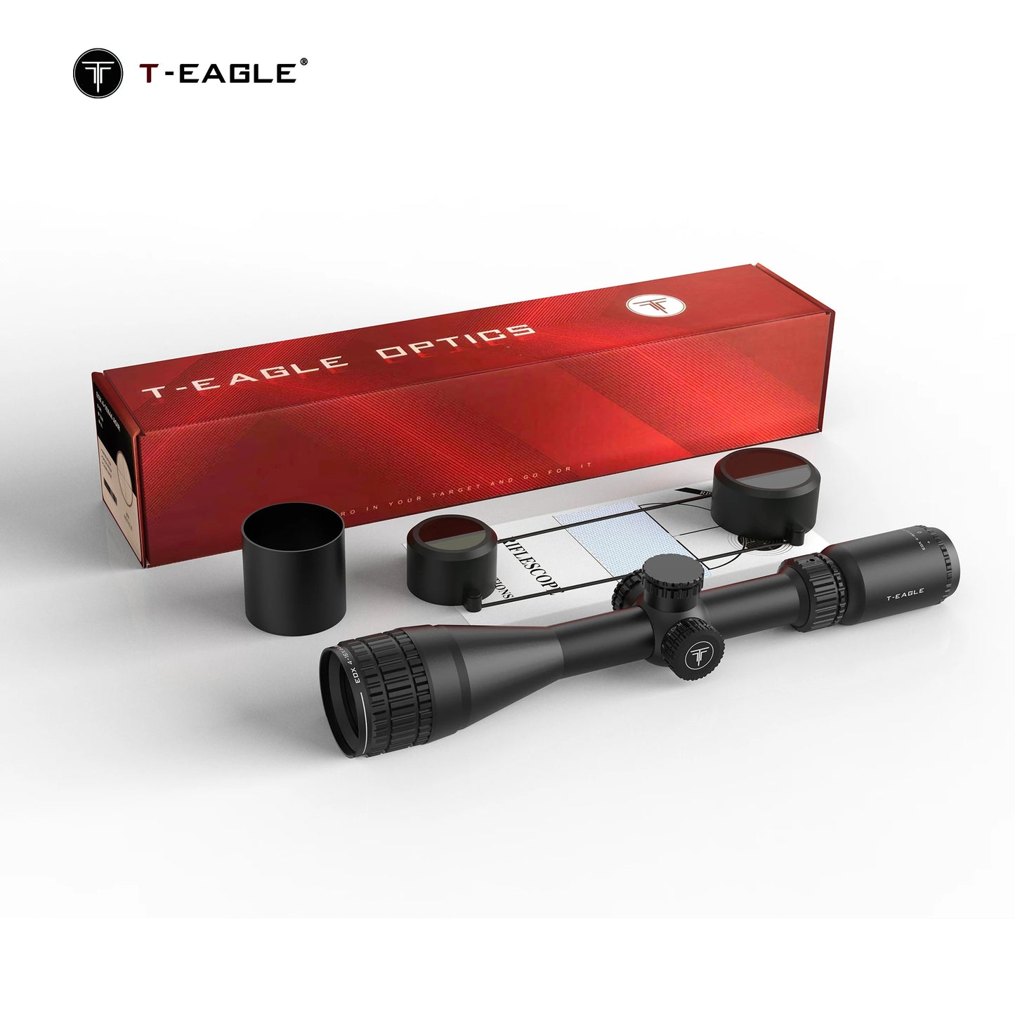 4-16x44 AOIR Tactical Scope Red/Green Crosshair Reticle Optics Rifle Scope Sniper Hunting Shooting Airsoft Accessory