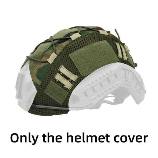 1PCS Tactical Helmet Cover for Fast MH PJ BJ Helmet Airsoft Paintball Army Helmet Cover Military Accessories Helmet protectors