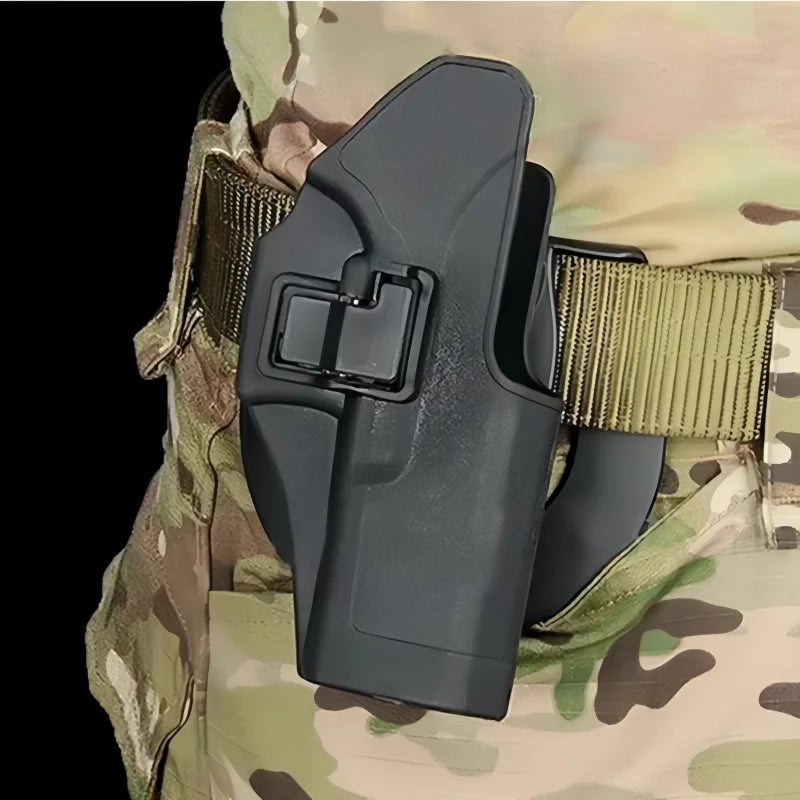 2025 New Tactical Vest Hanging Chest Gun Holster For Glock 17 19 Airsoft Belt Holster General Pistol