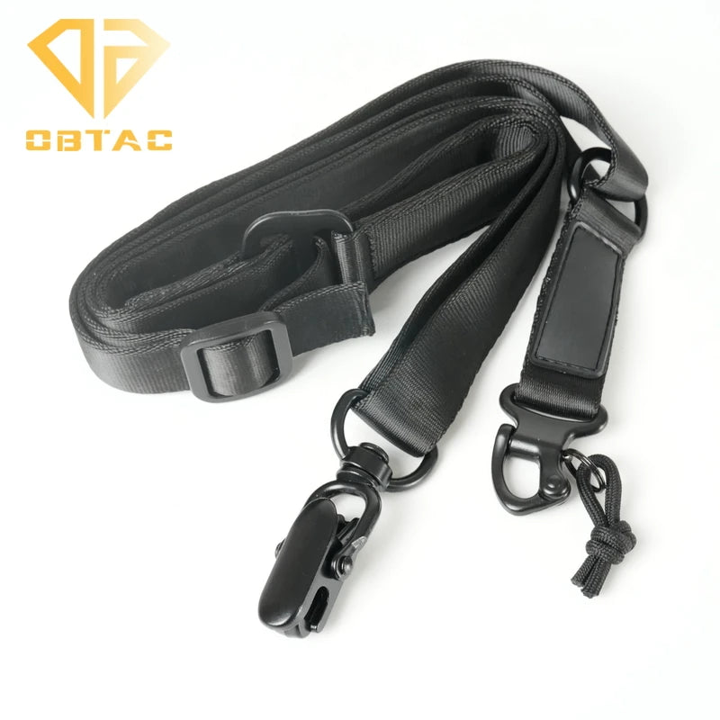 MS2 MS3 MS4 Airsoft Tactical Rifle Sling 2 Point Quick Detach Nylon Adjustable Strap Fit Outdoor Shooting Hunting Accessories