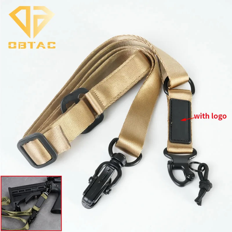 MS2 MS3 MS4 Airsoft Tactical Rifle Sling 2 Point Quick Detach Nylon Adjustable Strap Fit Outdoor Shooting Hunting Accessories