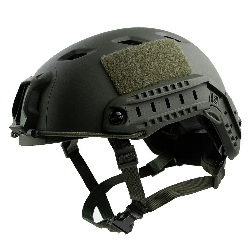 BOOIU FAST Helmet MH PJ BJ Airsoft TacticsHelmets ABS Outdoor CS Paintball Shooting Game Protective Equipment