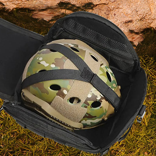Tactical Helmet Bag,Airsoft FAST MICH Helmet Storage Bag,Mask Cover Bag,Molle Carrying Pouch for Outdoor Hunting Accessories