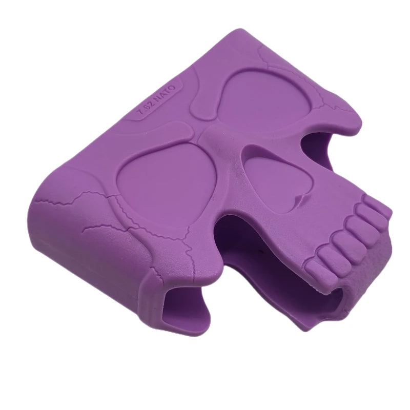 5.56 7.62 Skull Rubber Magazine Assist Cage Loop Pouch Mag Fast Tactical Pull For M4 AK AR15 Hunting Shooting Airsoft Accessory