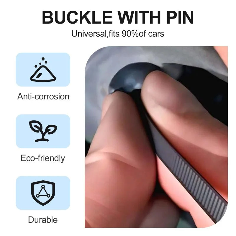 500/1pcs Nylon Cable Ties Buckle Auto Fastener Screw Replacement Clip Car Fenders Trunk Engine Guard Panel Wire Management Tools