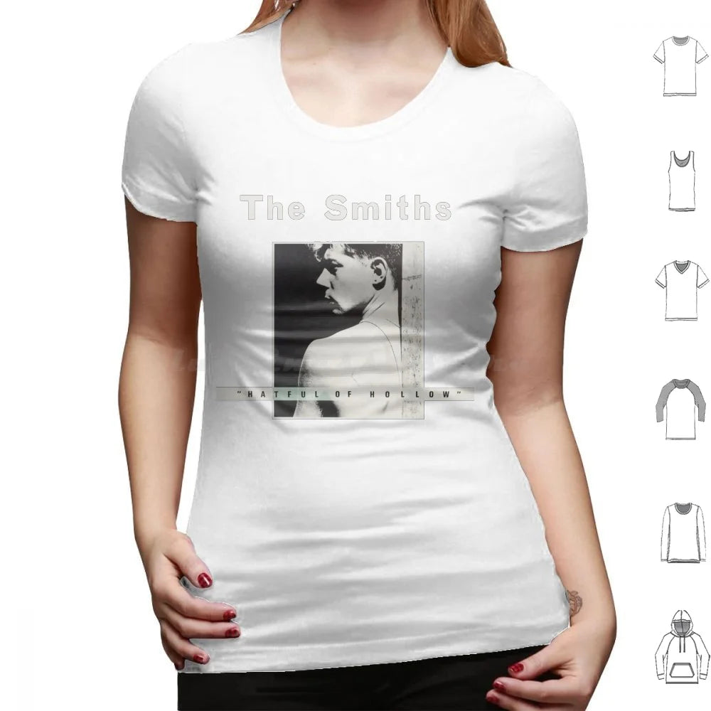 The Hateful Hollow T Shirt 6xl Cotton Cool Tee Music Stone Cure Morrissey Romantic Popular Smiths Family Indie Roses