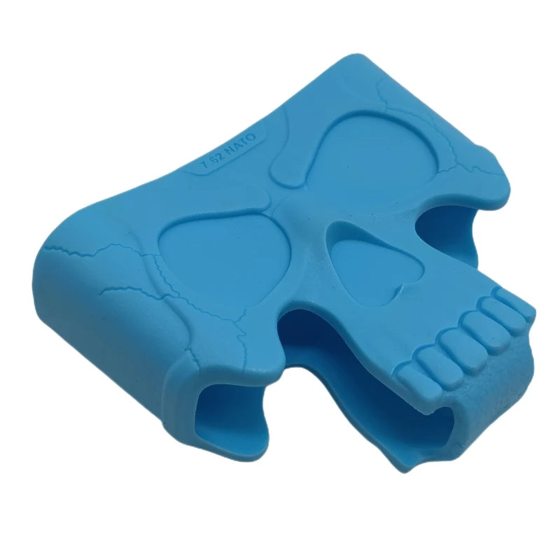 5.56 7.62 Skull Rubber Magazine Assist Cage Loop Pouch Mag Fast Tactical Pull For M4 AK AR15 Hunting Shooting Airsoft Accessory