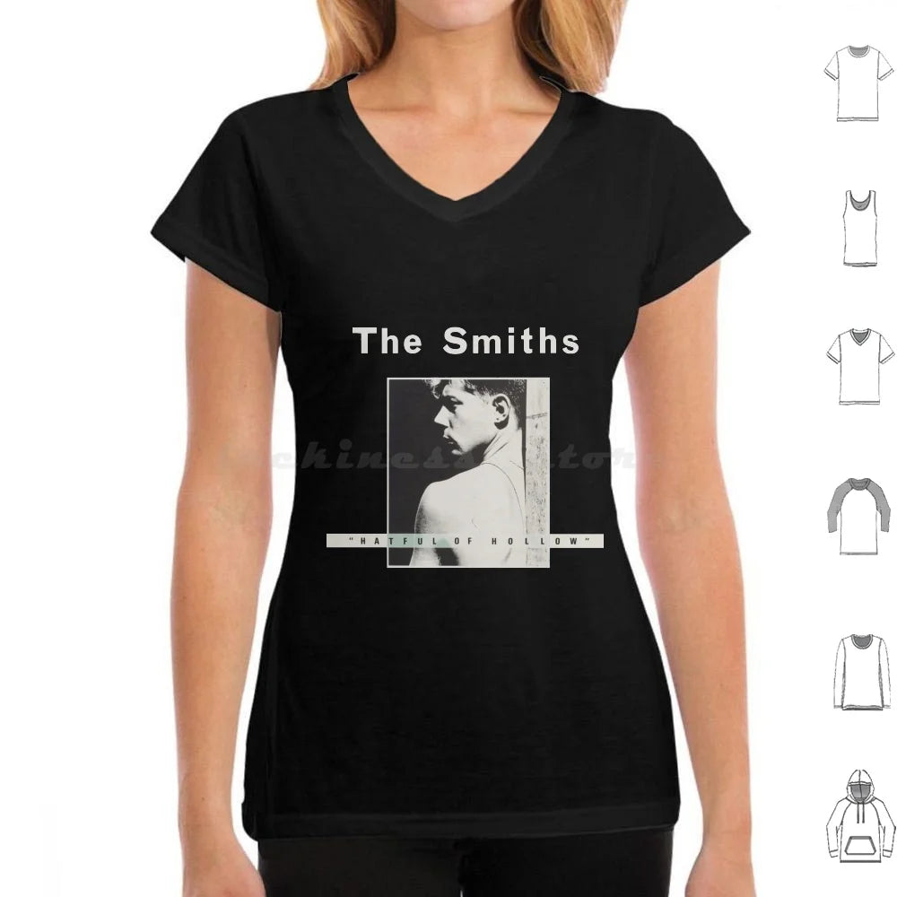 The Hateful Hollow T Shirt 6xl Cotton Cool Tee Music Stone Cure Morrissey Romantic Popular Smiths Family Indie Roses