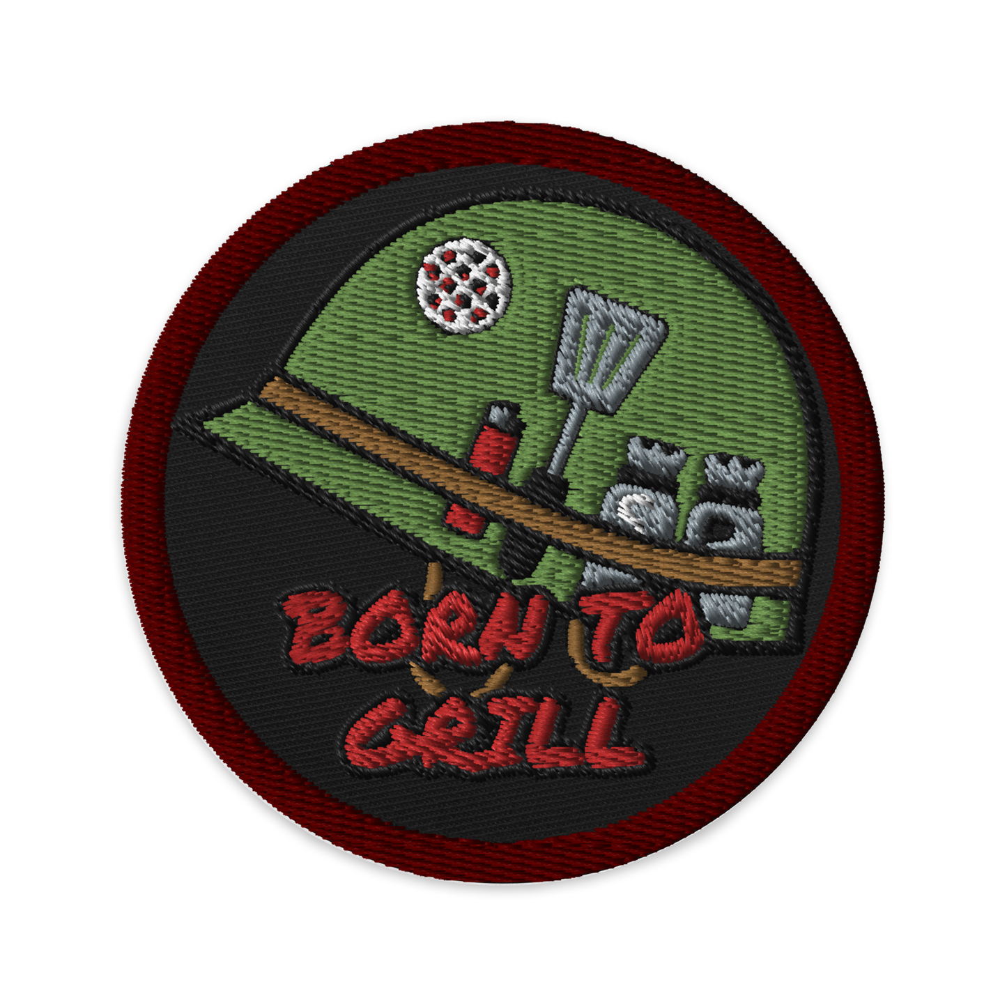 Meme Patches: Born to Grill-0