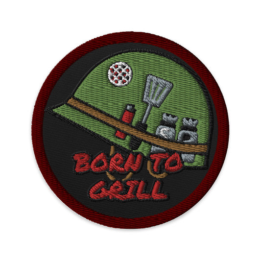 Meme Patches: Born to Grill-0