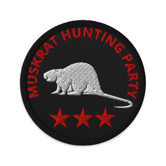 Identity Patches: Muskrat Hunting Party-0
