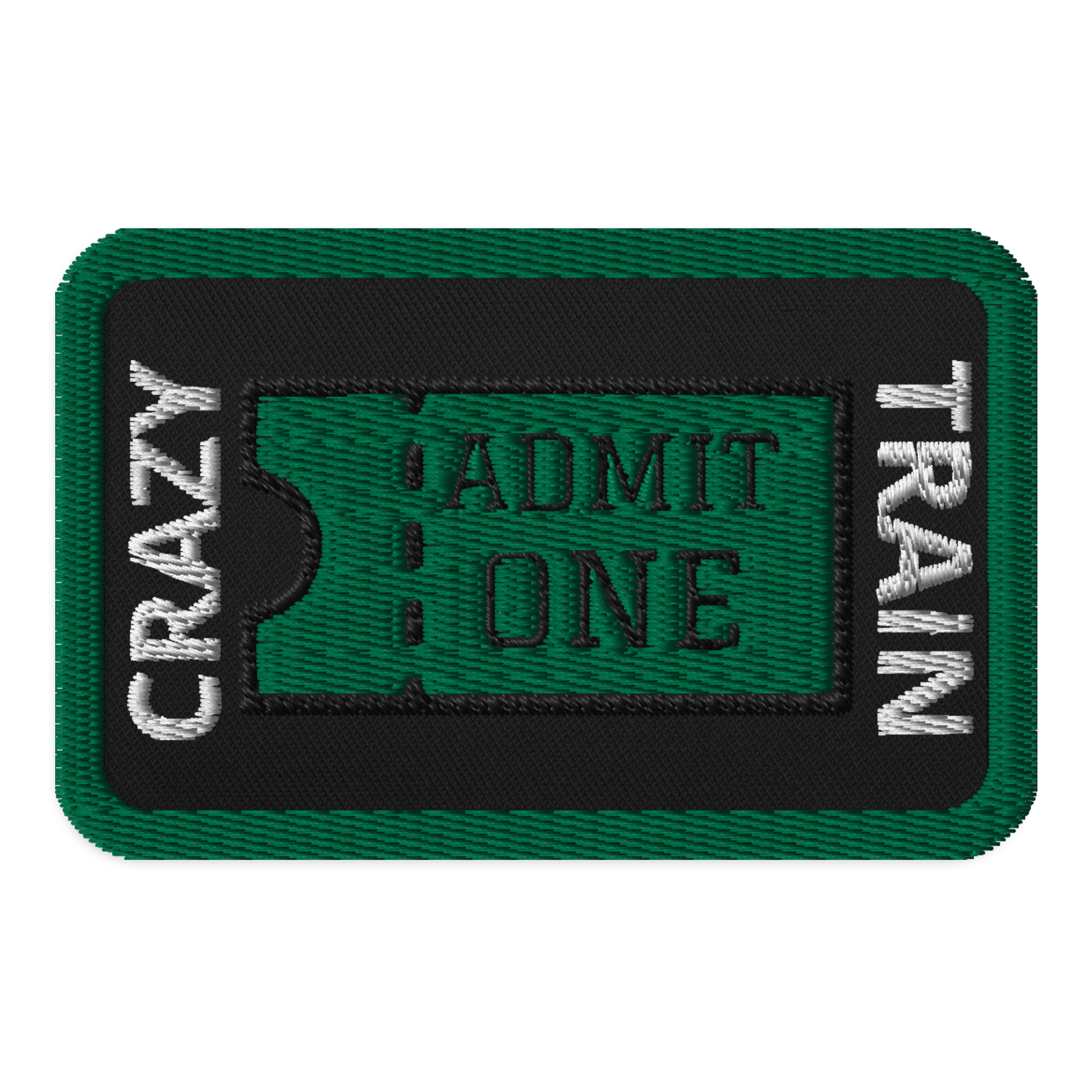 Meme Patches: Crazy Train Ticket-0