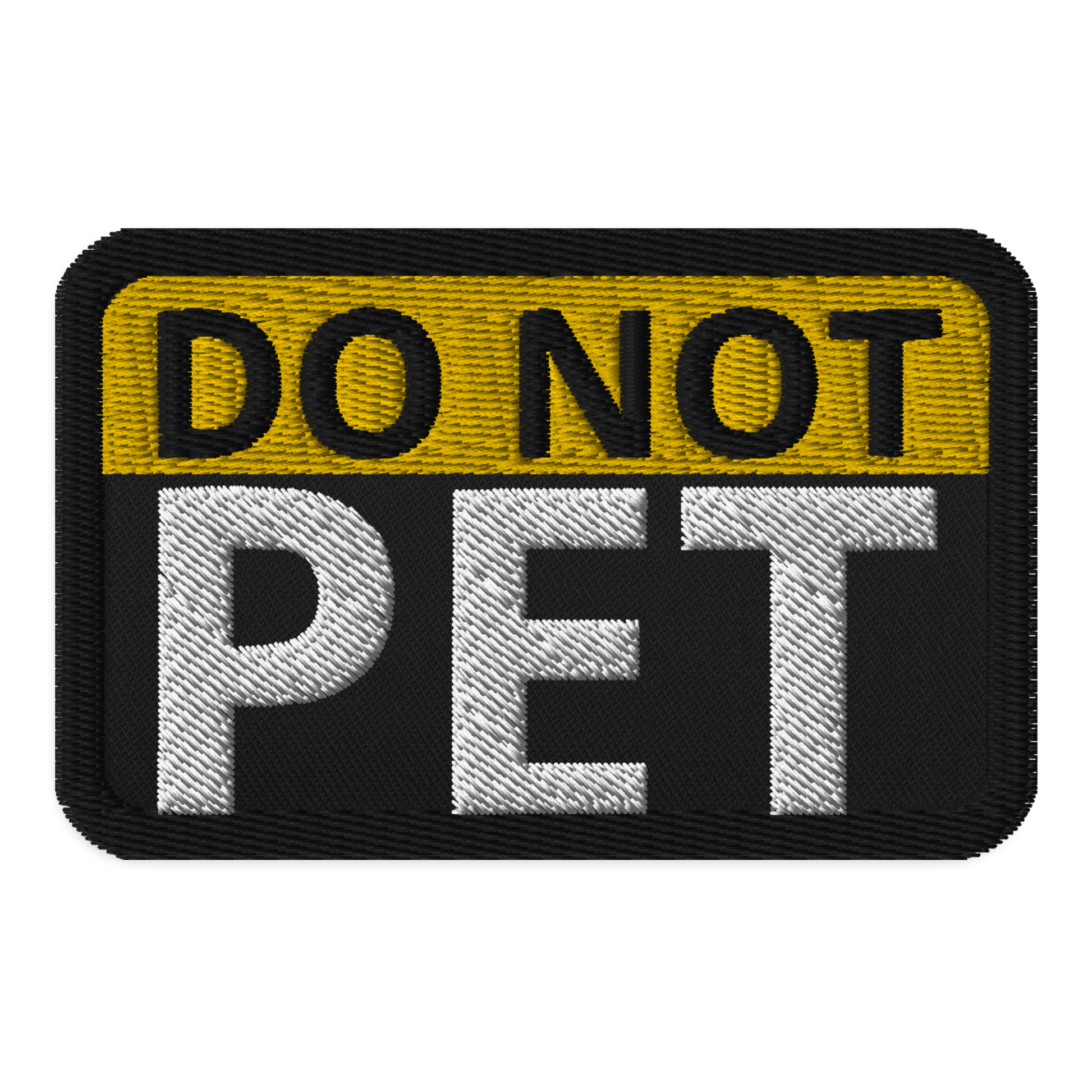 Meme Patches: No Petting-0