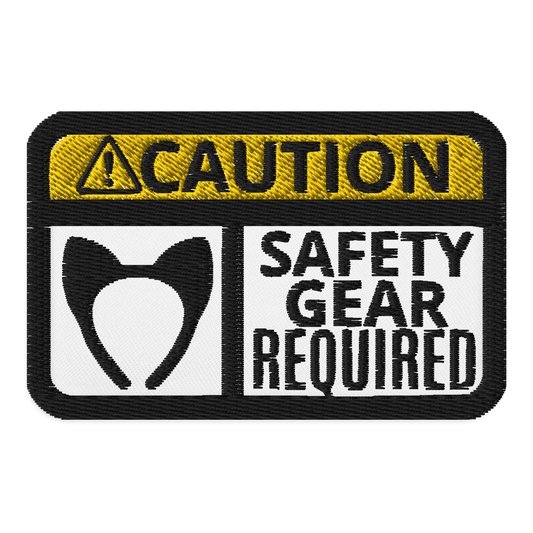 Meme Patches: Safety Gear Required-0