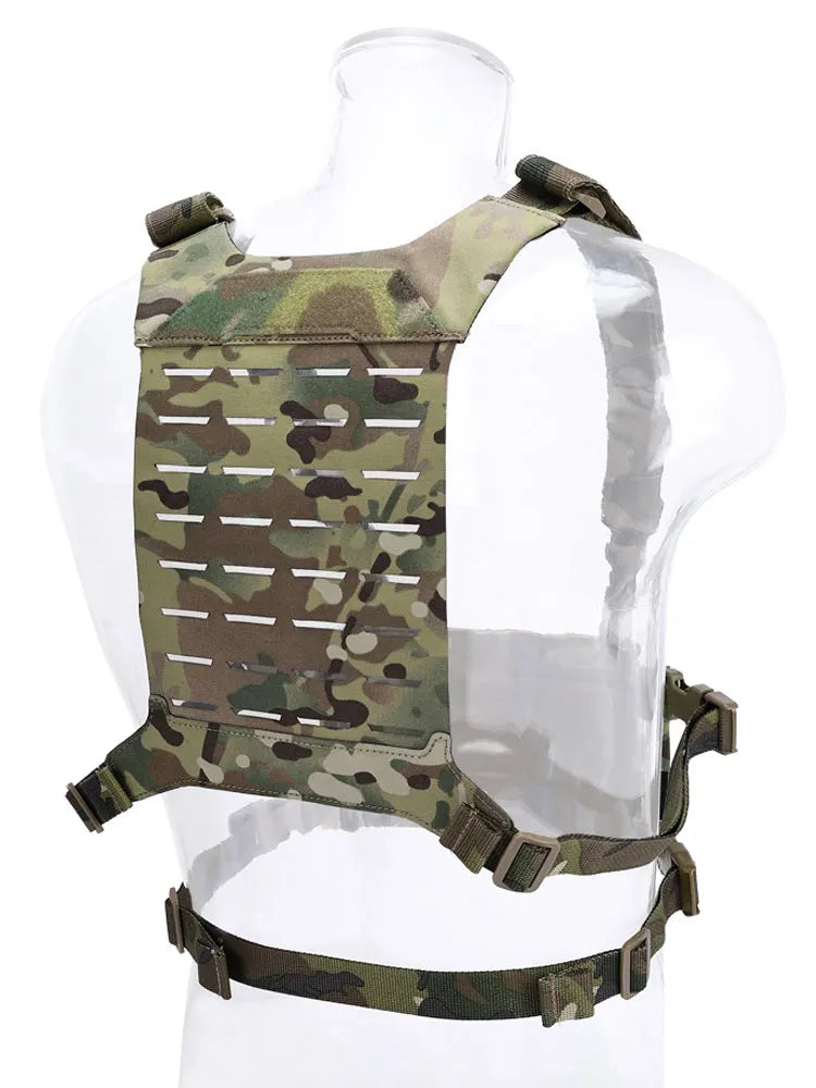 Tactical D3 SS MK Chest Rig Hunting Airsoft MOLLE Vest Chest Rig Strap Universal Vest Back Panel Equipment Accessories
