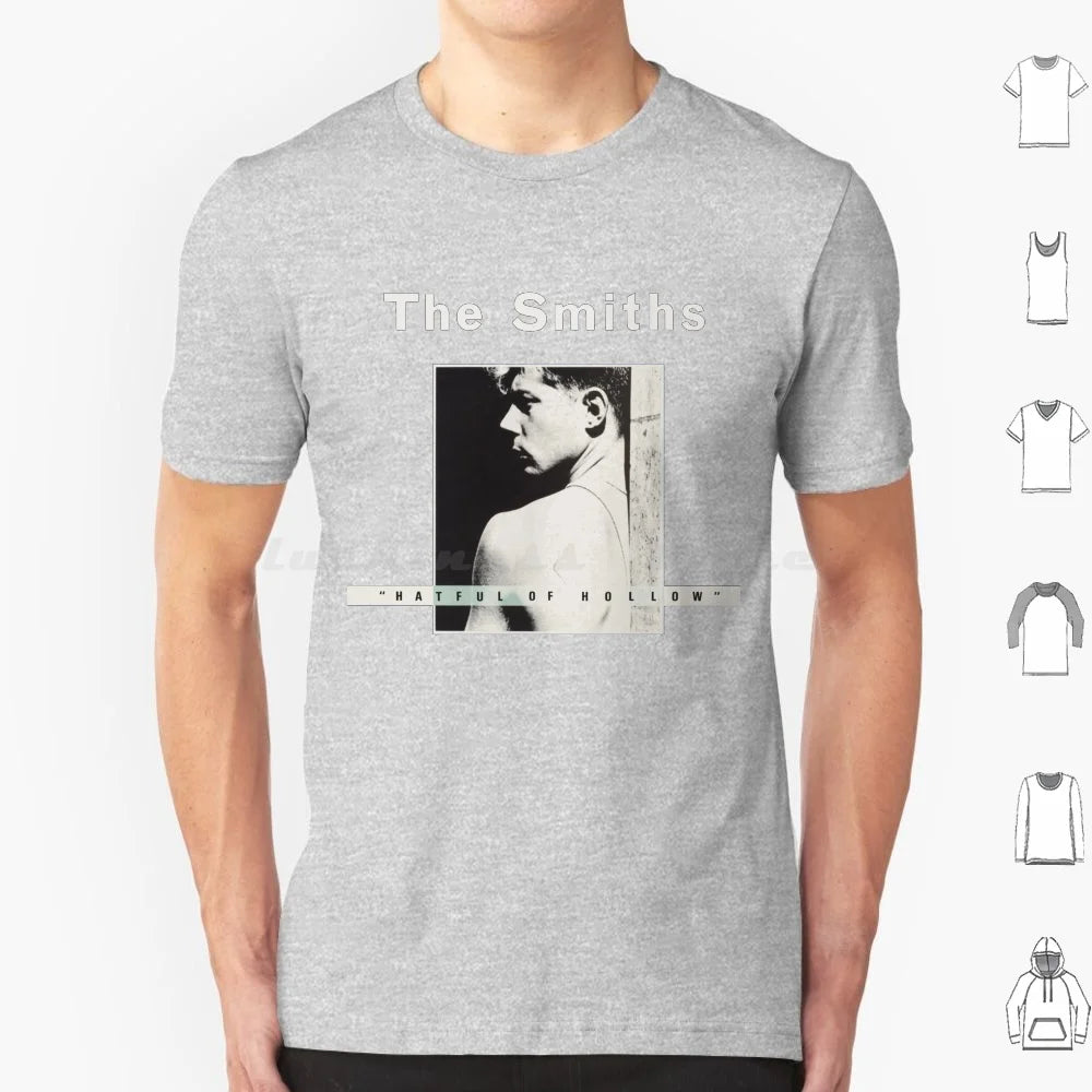 The Hateful Hollow T Shirt 6xl Cotton Cool Tee Music Stone Cure Morrissey Romantic Popular Smiths Family Indie Roses