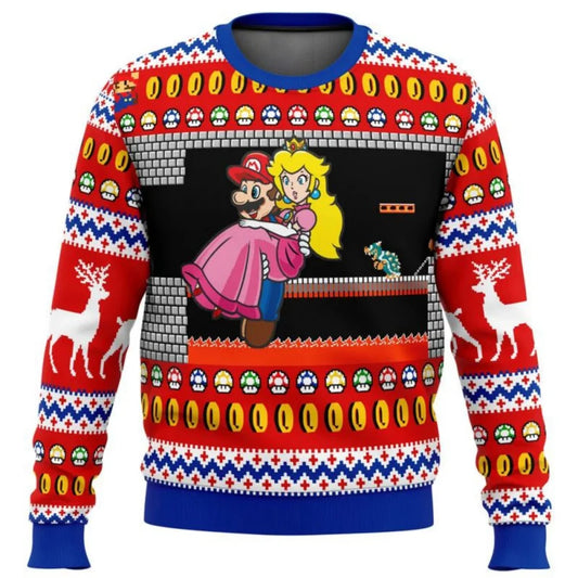 Christmas Sweater Gift Santa Claus Pullover For Men 3D Sweatshirt Top Selling Autumn and Winter Clothing Kart Ugly 2024 New Year