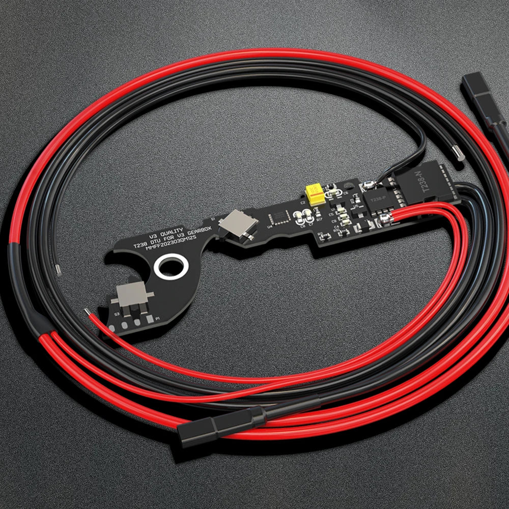 T238 V1.42 Quality V3 MOSFET ETU Mechanical Sensor Programmable Pre-coking for AIRSOFT Gel Blaster V3 Gearbox