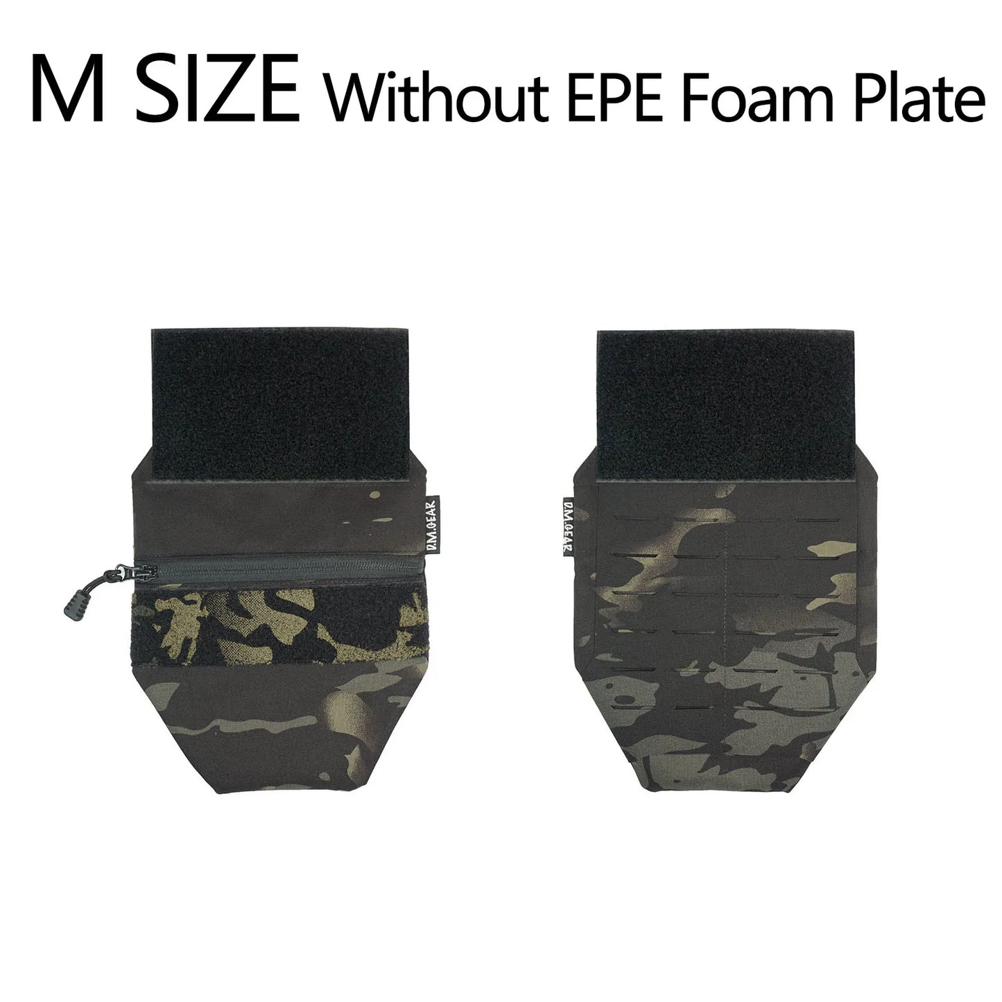 DMGear Tactical Pleated  Vest Crotch Groin Protection Gear Accessory Airsoft War Men Molle Body Armor Bag Equipment