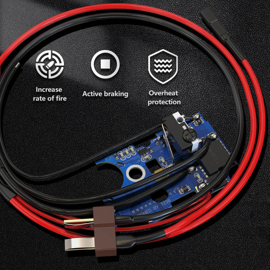 T238 V1.9 Basic V2 Binary Overheat Protection Active Braking for AIRSOFT Gel Ball V2 Gearbox