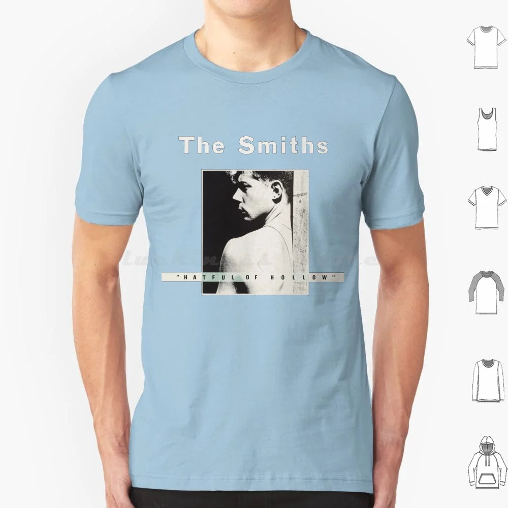 The Hateful Hollow T Shirt 6xl Cotton Cool Tee Music Stone Cure Morrissey Romantic Popular Smiths Family Indie Roses