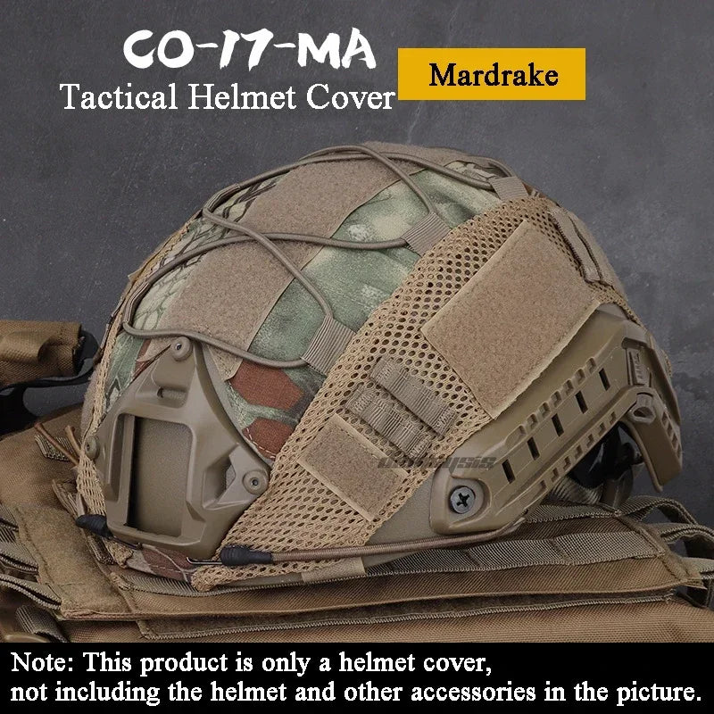 Tactics Helmets Cover for Fast MH PJ BJ Helmet Accessories Airsoft Headwear