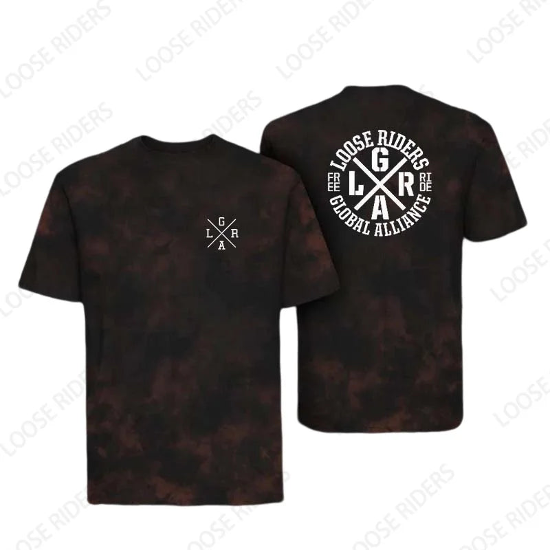 2023 Loose Rider Short Sleeve Jersey BMX MTB Mountain Bike Summer Shirts DH Motocross Downhill Enduro Sweatshirts