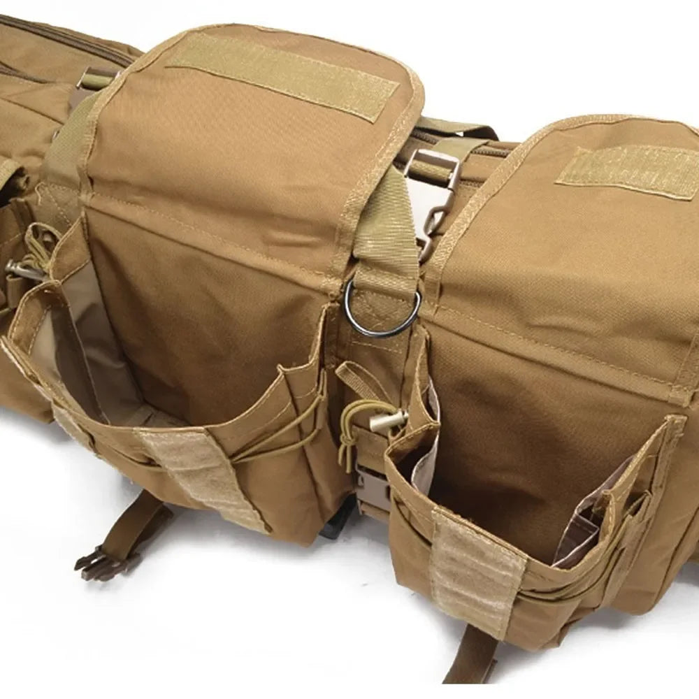 118cm Tactical Hunting Guns Bag Hard Shell Long Backpack for Paintball Military Shooting Gun Case Rifle Fishing Rod Gear Handbad