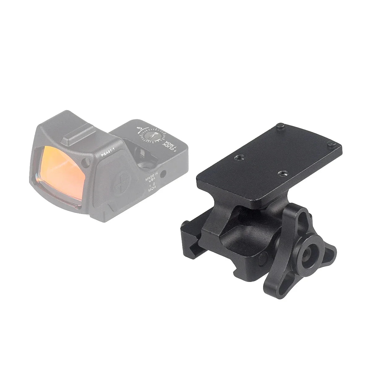 Tacticial RM 20mm Picatinny Rail Raise Mount RM HD Red Dot Quick Release Lower 1.3 inch Base Hunting Airsoft Accessories