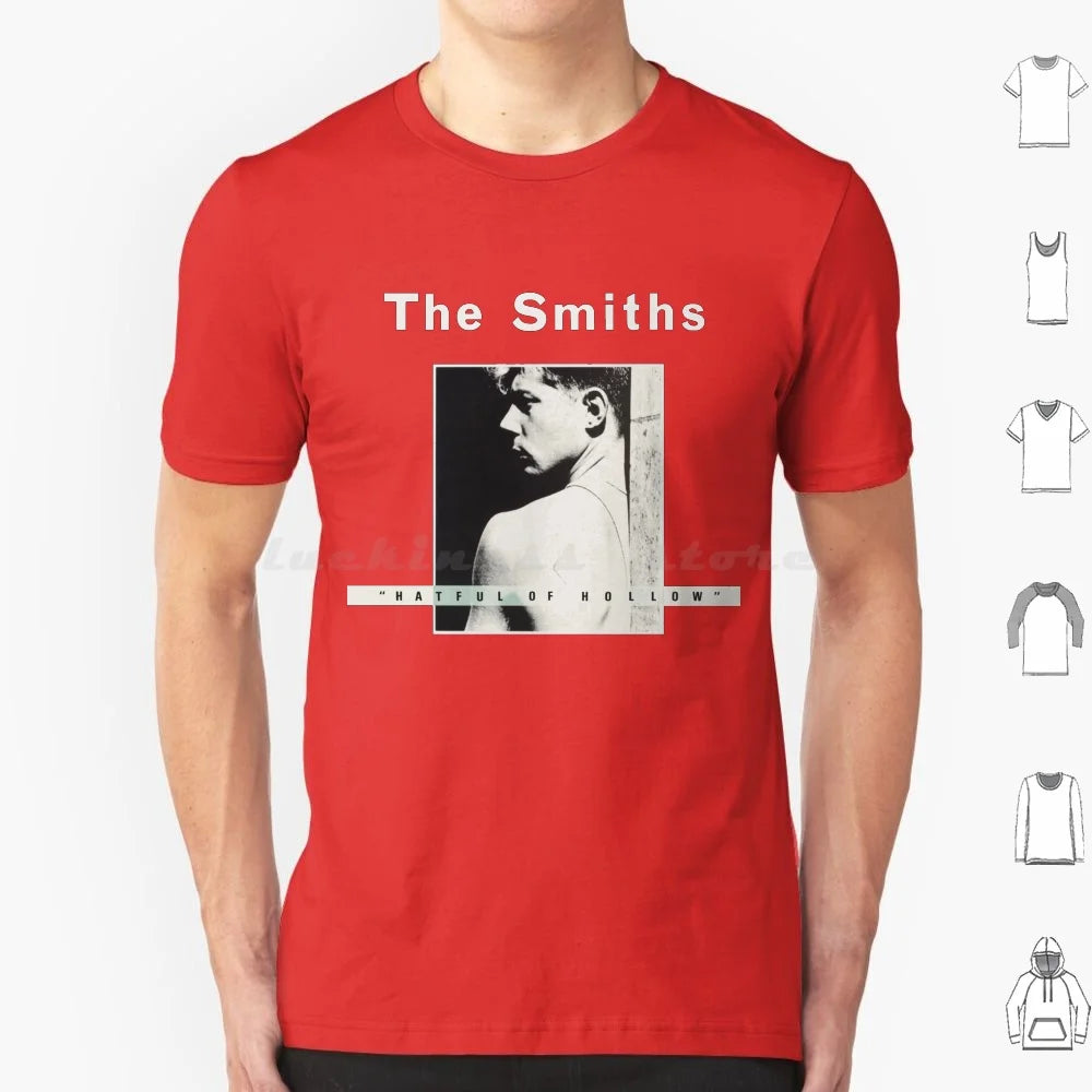 The Hateful Hollow T Shirt 6xl Cotton Cool Tee Music Stone Cure Morrissey Romantic Popular Smiths Family Indie Roses