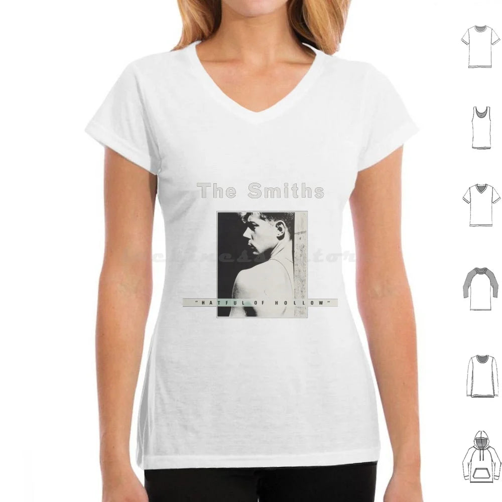 The Hateful Hollow T Shirt 6xl Cotton Cool Tee Music Stone Cure Morrissey Romantic Popular Smiths Family Indie Roses
