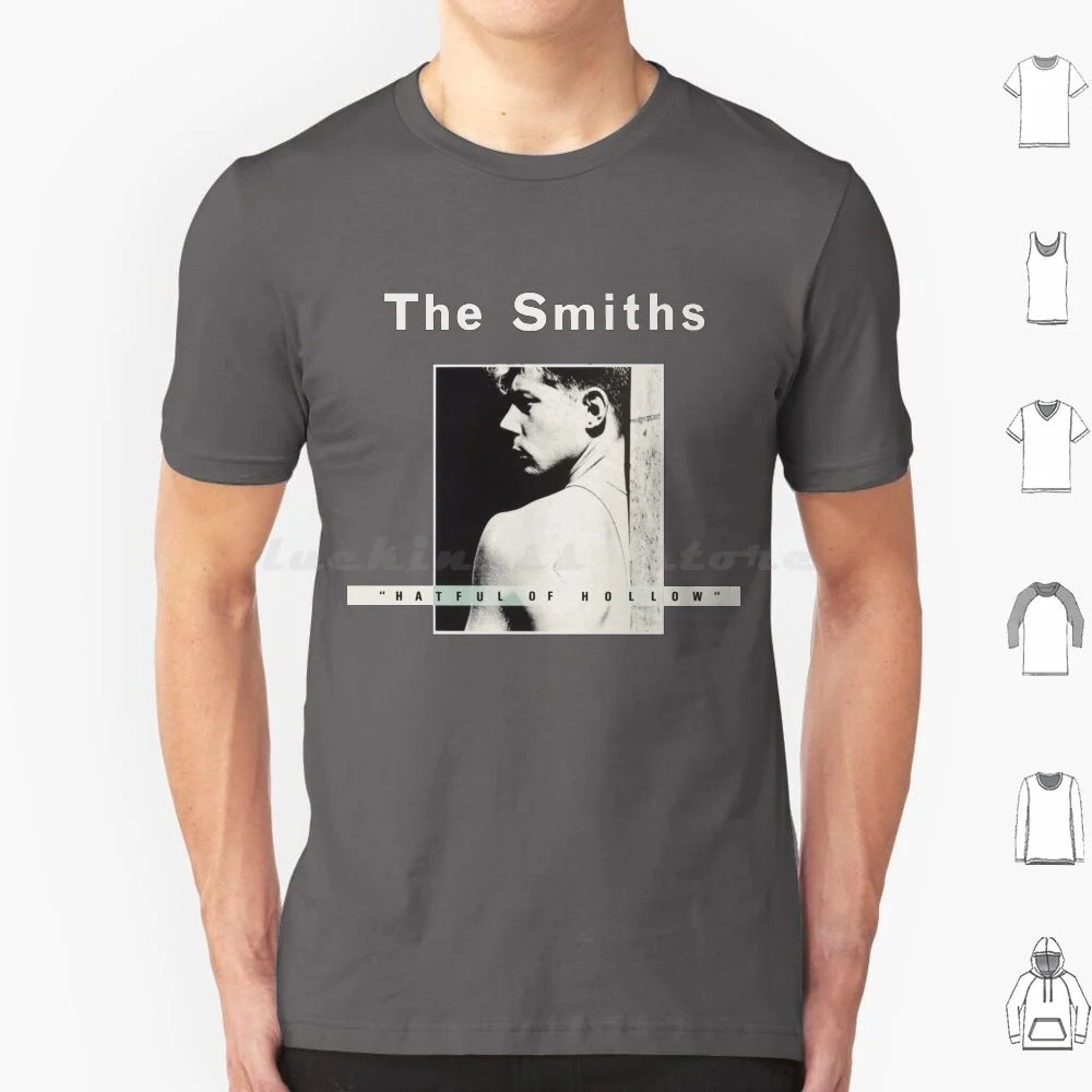 The Hateful Hollow T Shirt 6xl Cotton Cool Tee Music Stone Cure Morrissey Romantic Popular Smiths Family Indie Roses
