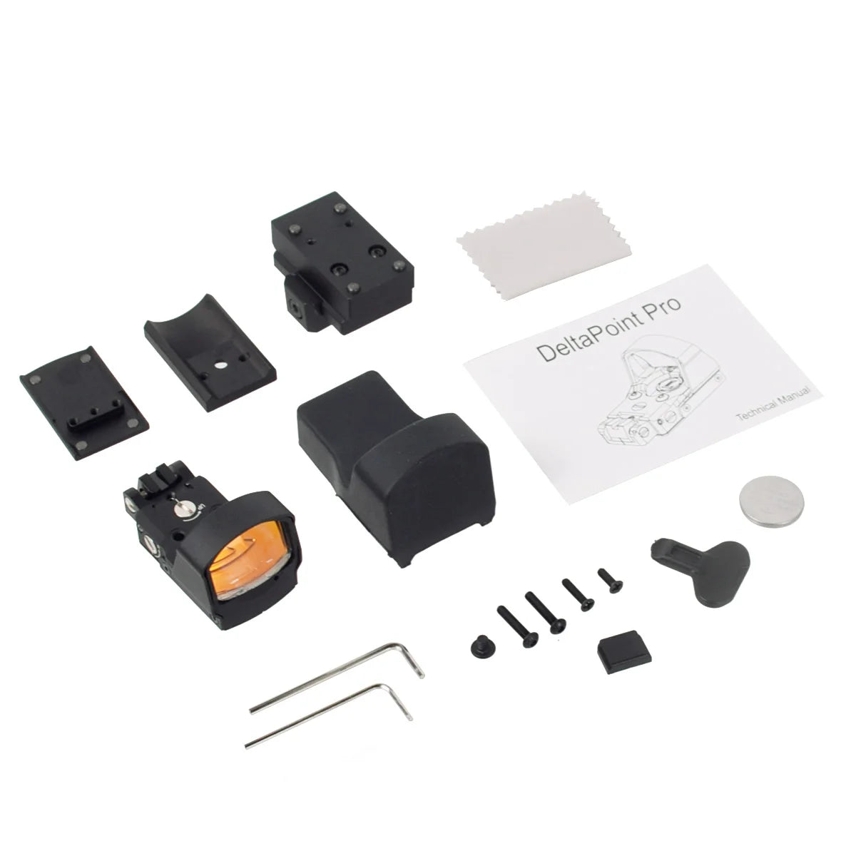 LP DP-PRO Airsoft KSC KWA Glock M1911 Picatinny Rail Mount Reflex Red Dot Sight Tactical Rifle Riser Score Hunting Accessories