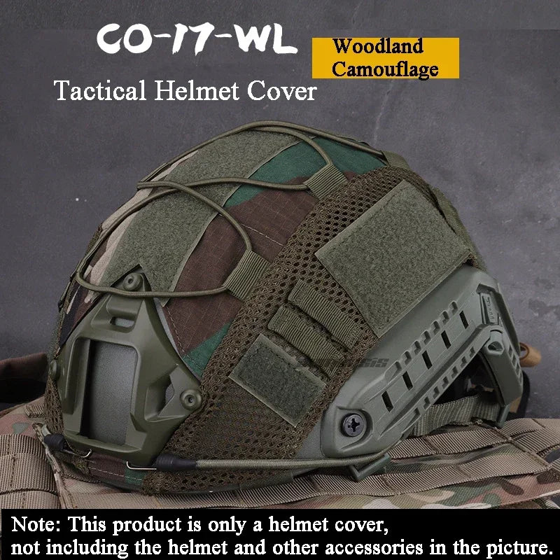 Tactics Helmets Cover for Fast MH PJ BJ Helmet Accessories Airsoft Headwear