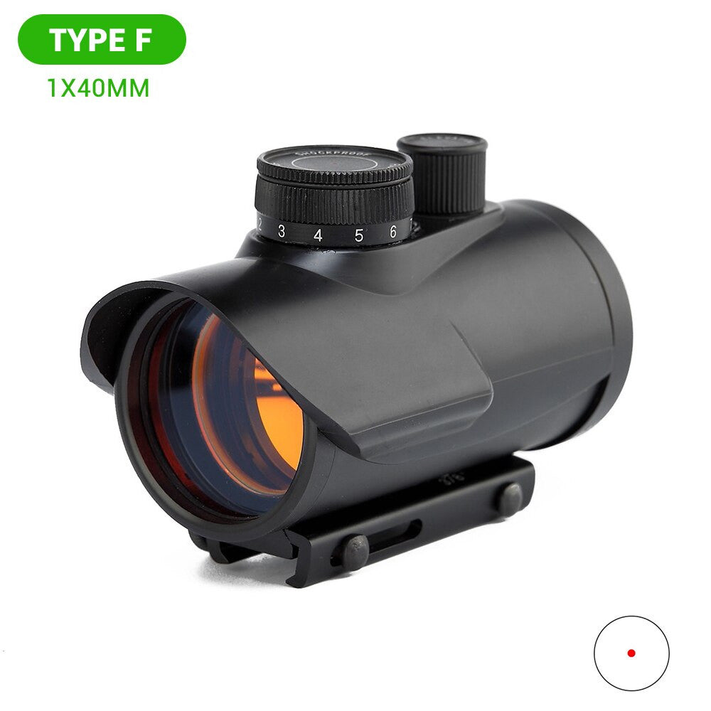 1x30/1x40/2x40 Red/Green Dot Sight Airsoft-12