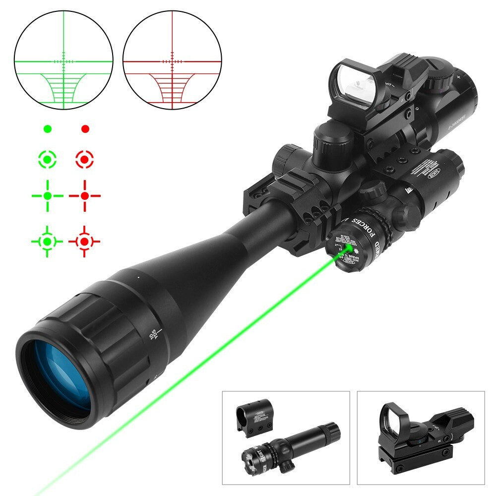 6-24x50AO Tactical Riflescope Hunting Scopes Airsoft-7