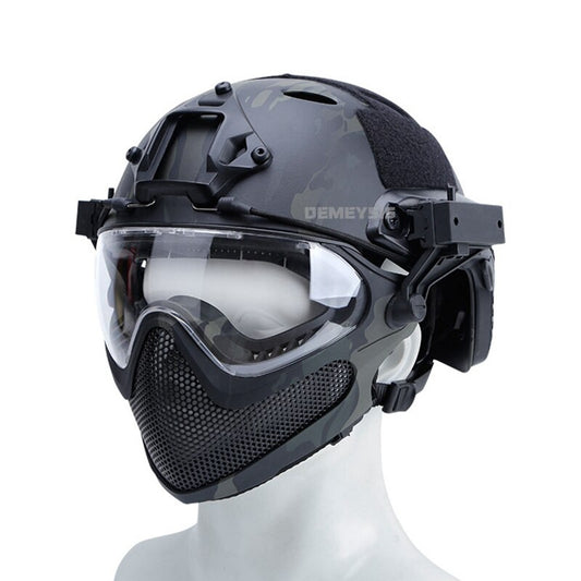 Tactical Helmet Military Game Cs Airsoft-10