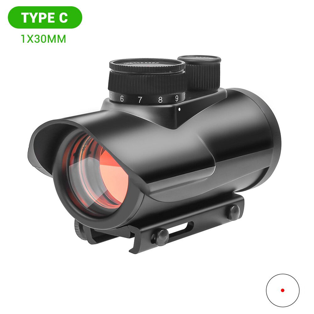 1x30/1x40/2x40 Red/Green Dot Sight Airsoft-8