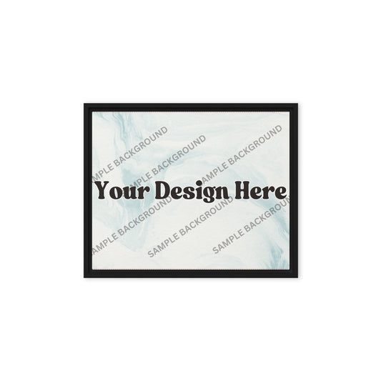 Design Your Own Framed Canvas