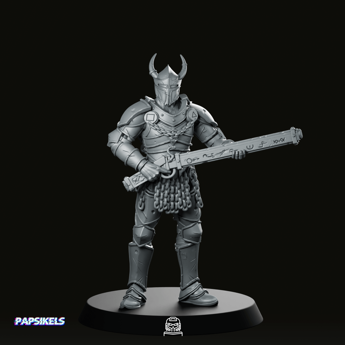 Lardizabal Hell Knight 2 Miniature
