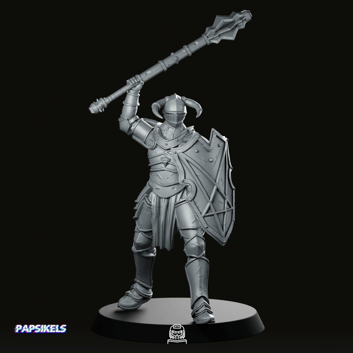 Lardizabal Hell Knight 3 Miniature